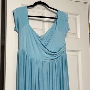 Long maternity dress